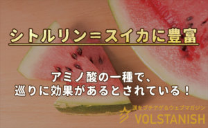 ヴォルスタービヨンドブラストのシトルリンの効果