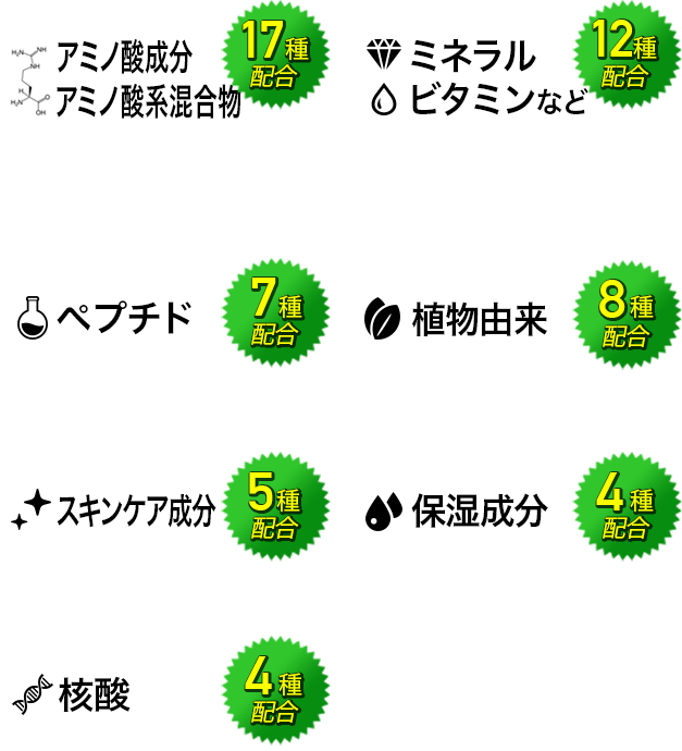 volstarliquidの配合成分一覧